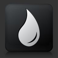 Black Square Button with Car Oil Icon N3