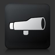 Black Square Button with Finder Scope