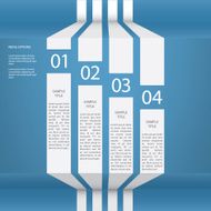 White infographic elements with various icons N2