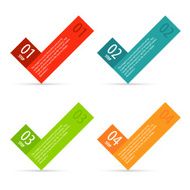 Check in infographics options banner