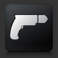 Black Square Button with Drill Icon