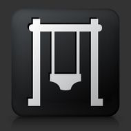 Black Square Button with Swing Icon