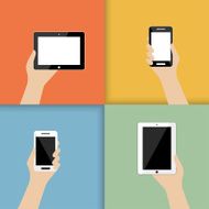 devices in hand