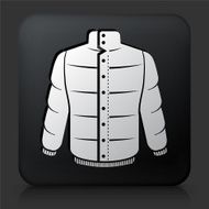 Black Square Button with Jacket N2