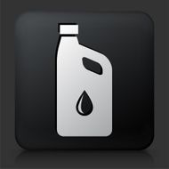 Black Square Button with Car Oil