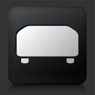 Black Square Button with Leg Rest