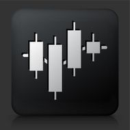 Black Square Button with Input and Output Chart