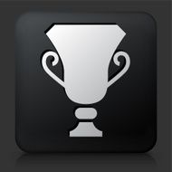 Black Square Button with Trophy N2