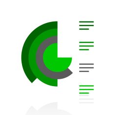 Coxcomb Chart icon on a white background - FreshSeries N2