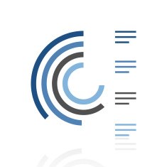 Radial Chart icon on a white background - Royal Series N2