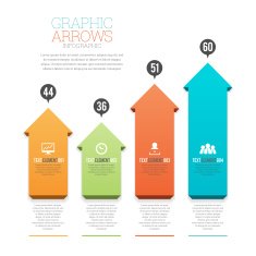 Graphic Arrows Infographic