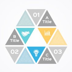 Modern vector infographic for business project N2