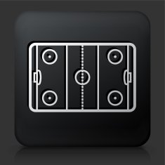 Black Square Button with Playing Field