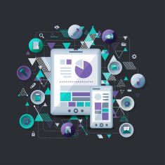 Infographic Elements - Smartphone & Tablet