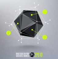 Abstract geometric vector illustration N4