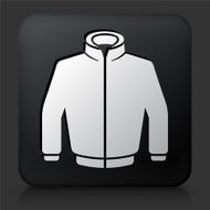 Black Square Button with Jacket N3