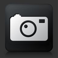 Black Square Button with Digital Camera Icon N2