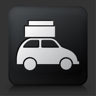 Black Square Button with Car Icon N2