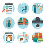 Analyze of internet shopping process purchasing and delivery