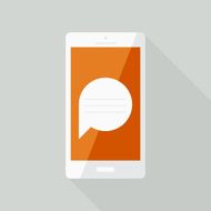 Flat design icon for web N5