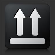 Black Square Button with Lifting Icon N2