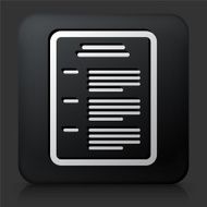 Black Square Button with Resume Icon