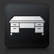 Black Square Button with Office Desk N2