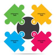 creative puzzle info-graphics N2