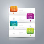 Infographics vector design template N124