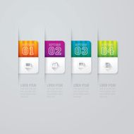Infographics vector design template N125