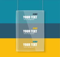 Vector Glass Progress background 123 concept