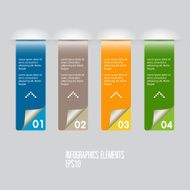 infographics element template N8