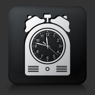 Black Square Button with Clock Icon N11