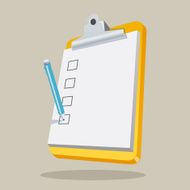Clipboard with checklist N2