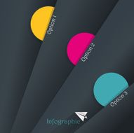 Simply minimal infographic template design