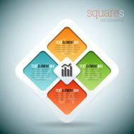 Squares Infographic