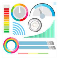 Modern Digital Display Vector illustration
