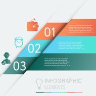 Infographic Design number banners template graphic or website layout N18