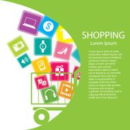 Shopping online concept N2