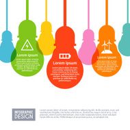 Electricity Infographics Set N4
