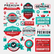 Flat UI Style Labels Collection