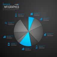 Abstract infographics N102