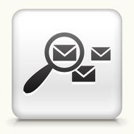 White Square Button with Email Search