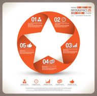 Minimal infographic template N20