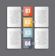 Infographic Templates for Business Vector Illustration N513