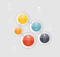 Infographic Templates for Business Vector Illustration N515
