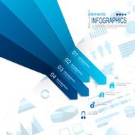 Abstract infographics N105
