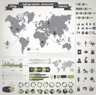 Industry and energy infographics N3