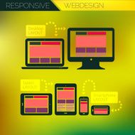 Responsive webdesign abstract