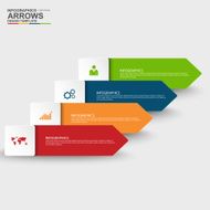 Infographics vector design template N141